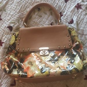 Sharif quilted floral bag